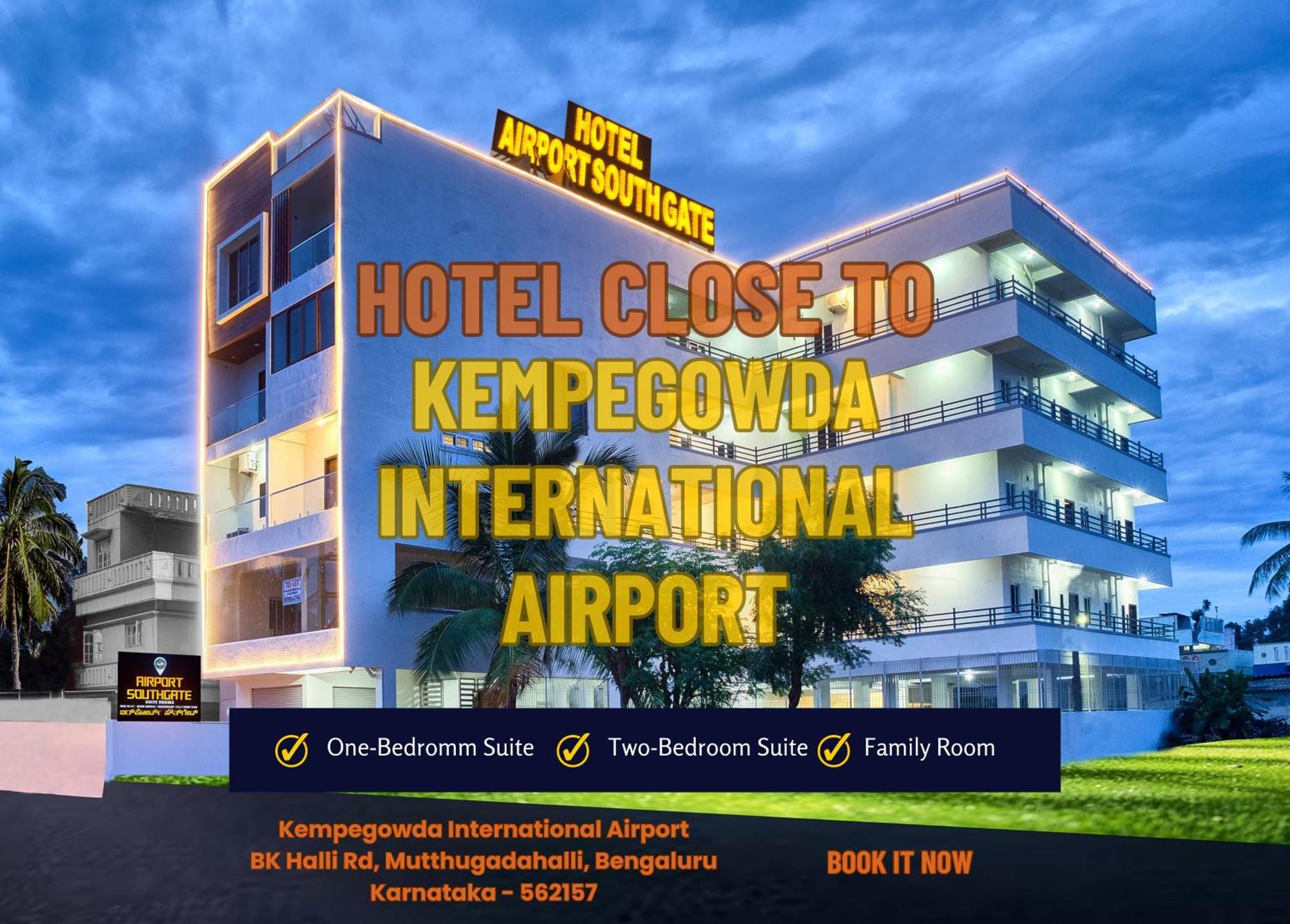 Hotel Airport Southgate Bangalore Devanahalli Exterior foto